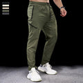 Men's waterproof quick-dry exercise pants in nylon fabric for sports and fitness activities