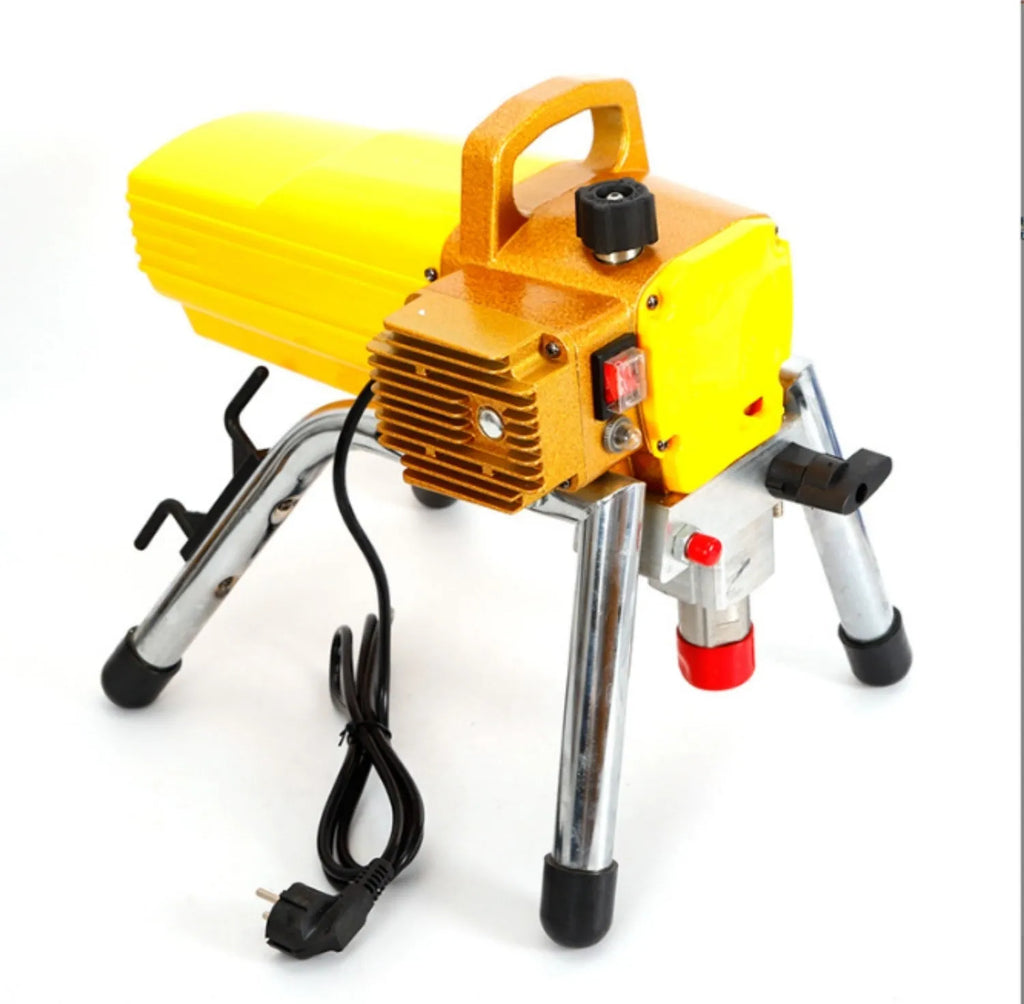 Blue electric airless spraying machine with 50cm extension rod and spray gun