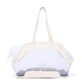 MOORPET leather cat outing carry bag in solid colour with 25 litre capacity