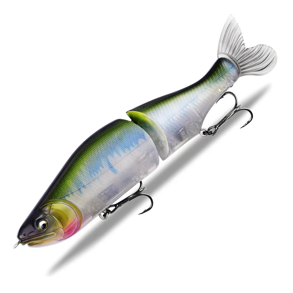 185mm plastic fishing bait for bass fishing and trolling in assorted colours