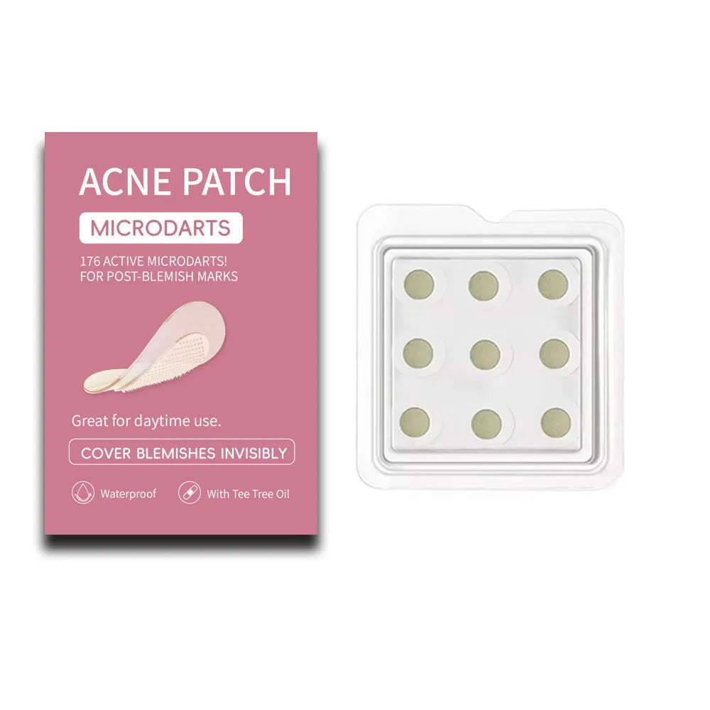 9 hydrocolloid acne patches for pimple desalting and acne closure treatment