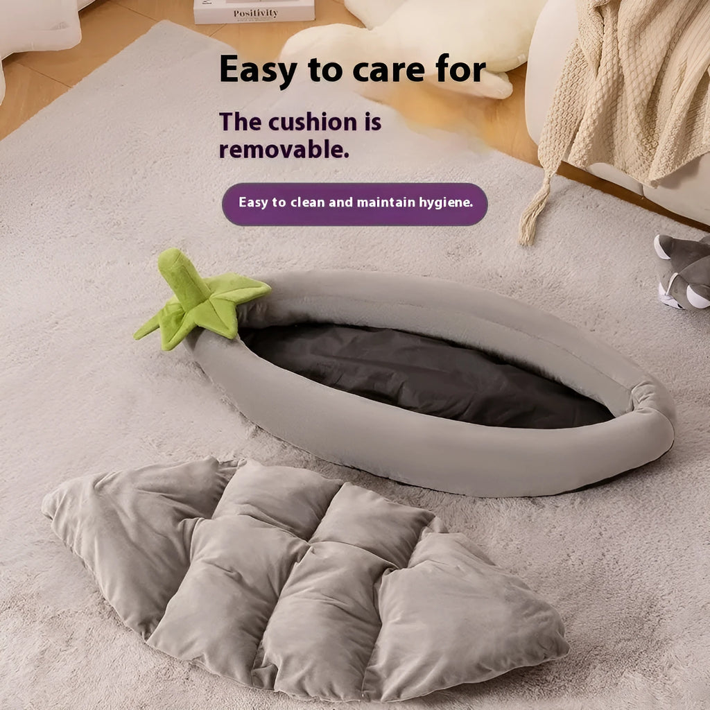 Removable washable dog mat in cloth material showing five size options for dogs up to 29kg