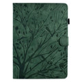 Imitation leather tablet protective case with bracket stand in black colour