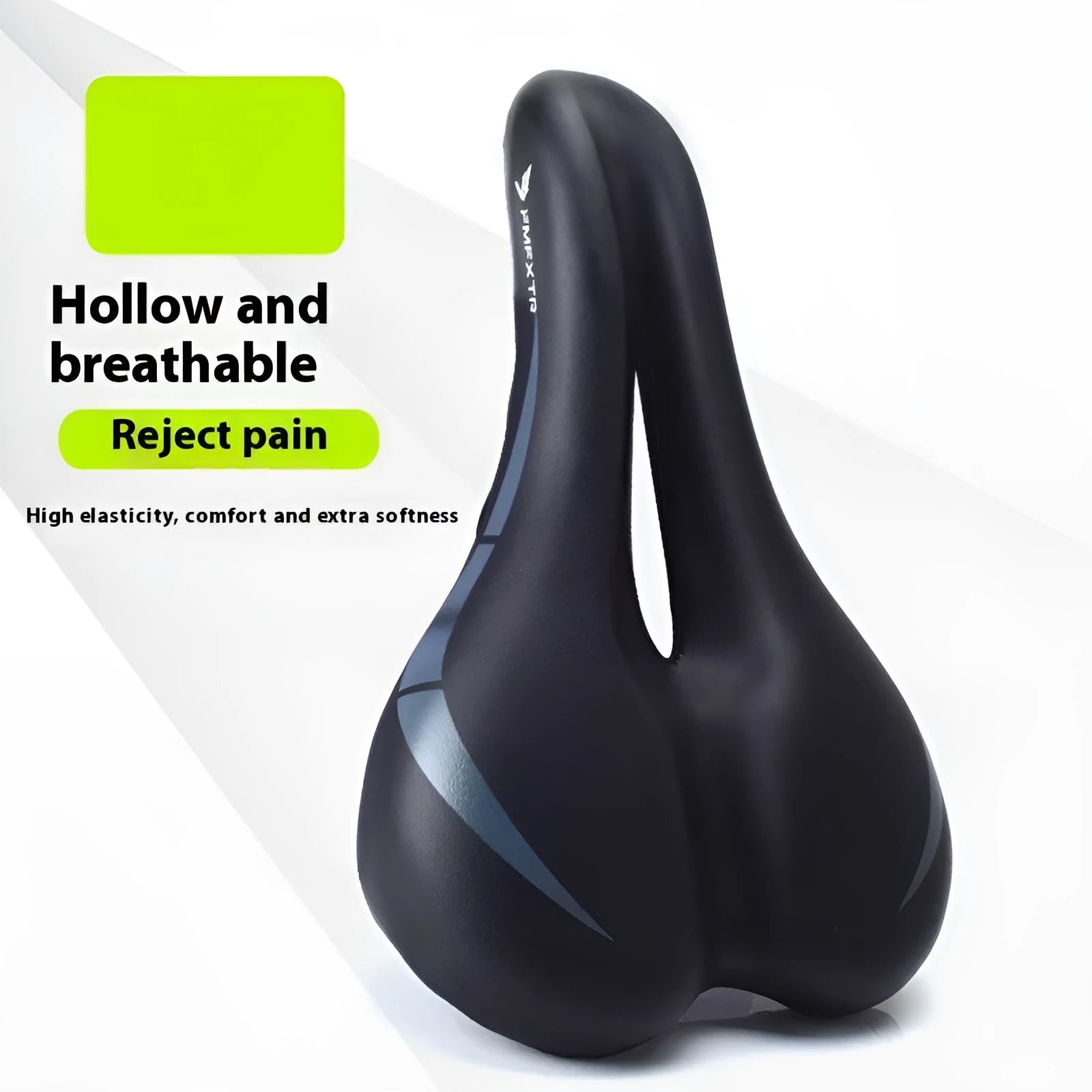 Bicycle saddle cushion replacement cover with hollow design measuring 270mm by 180mm in 3147 colour
