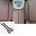 Car seat gap sealing strip polyresin leak proof interior filler 2 pack black beige brown volcano red