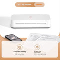 Small household intelligent learning printer for wrong question practice with plastic construction and ribbon cartridge