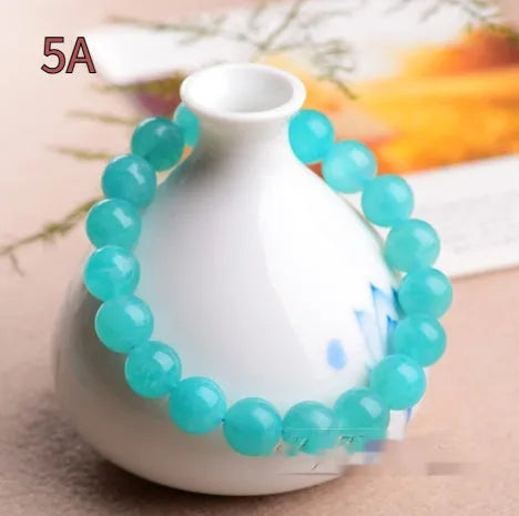 Grade 7A natural amazonite scattered beads in various sizes from 6mm to 13mm for DIY jewellery making