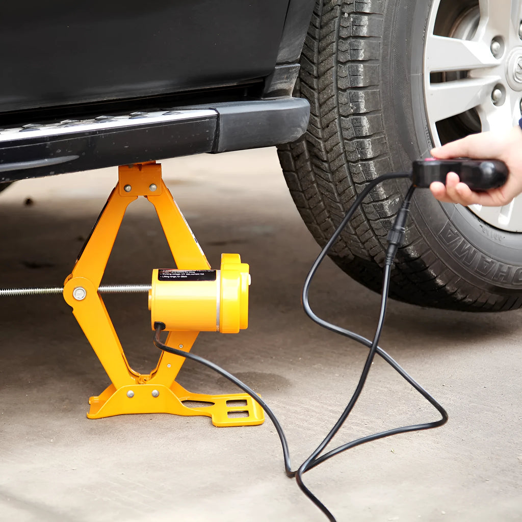 TY002 electric hydraulic vehicle jack kit with 2-tonne lifting capacity