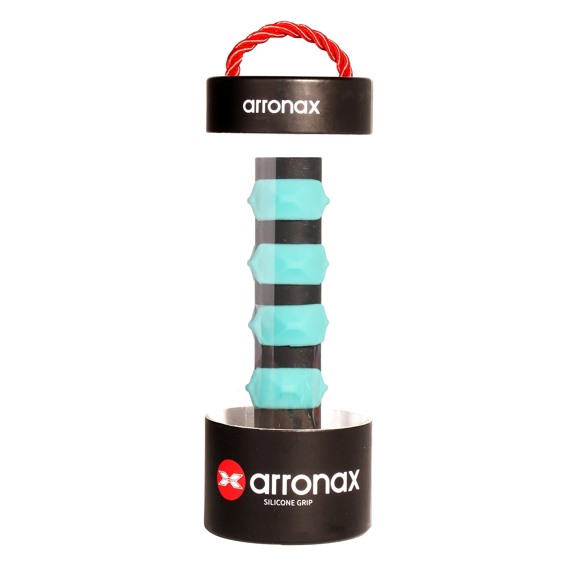 Silicone hand rubber buckle for badminton and tennis rackets in seven colour options