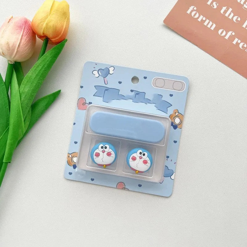 Plastic magnetic USB data cable fixer bracket for desktop organisation in multiple colour styles