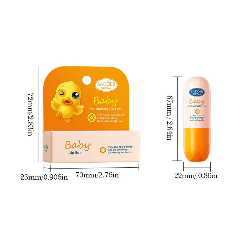Anti-chapped moisturising lipstick stick in a twist-up tube with hyaluronic acid and vitamin E.