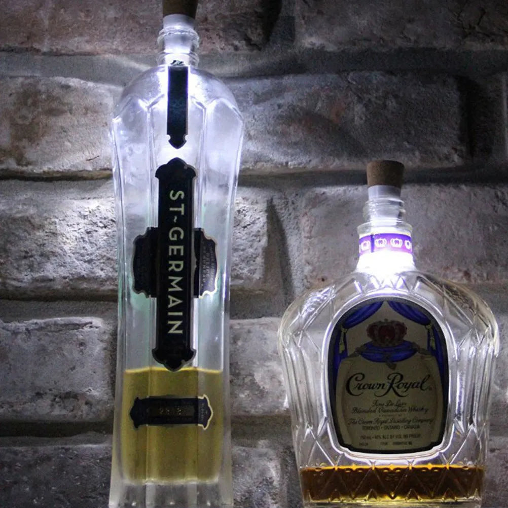 LED rechargeable luminous bottle cap cork light for wine bottle decoration