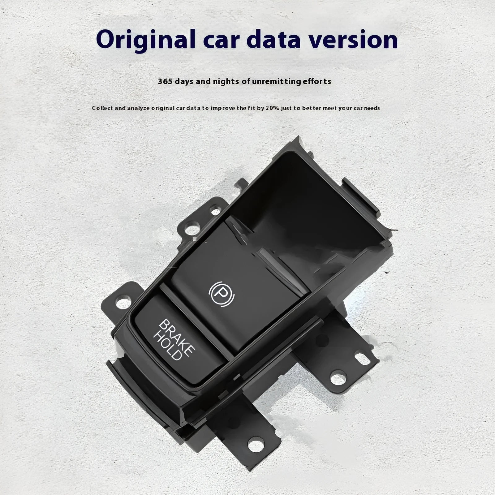 Honda XRV handbrake parking brake switch 35355-T7A-J01 ABS PC black interior car part