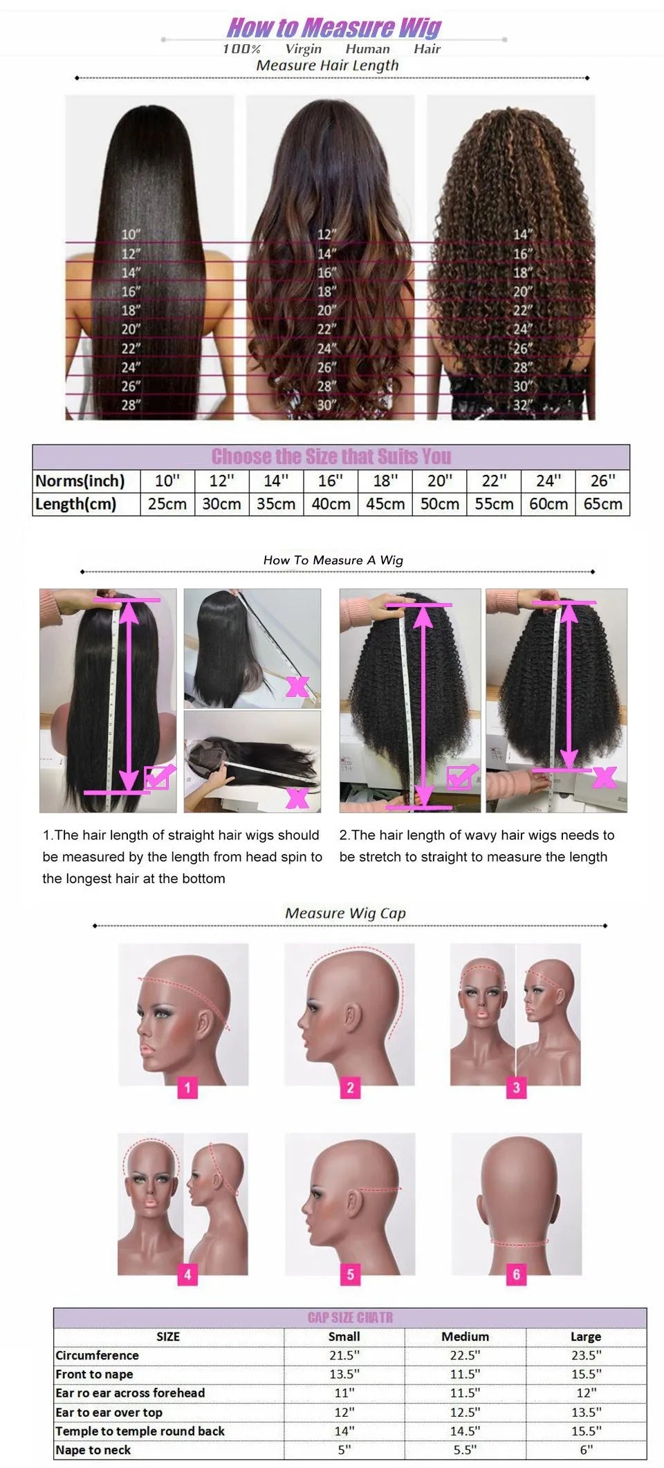 Body wave human hair lace front wig with 13x4 frontal on a wig stand.