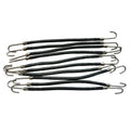 Double hook hair tool for wig attachment in black, dark brown, and light brown colours.
