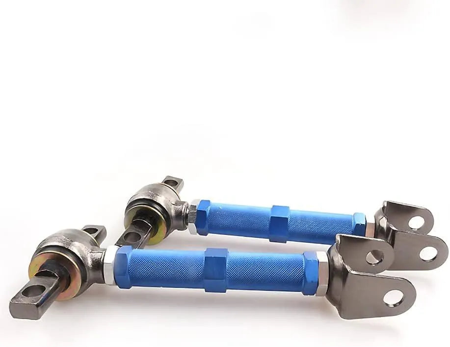 Aluminium alloy rear recliner pull rod for Honda Civic EP3, in blue anodised finish