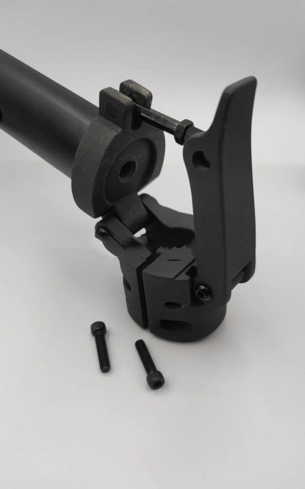 Black folding upright bar replacement part for Ninebot No. 9 electric scooter